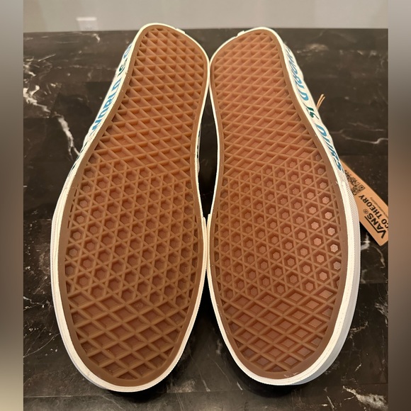 VANS Asher Eco Slip On Sneakers “The World is Ours” Men’s Size 11.5 New With Box - Picture 6 of 7